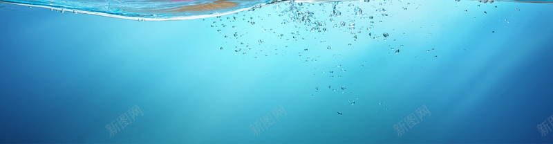 蓝色水下jpg设计背景_88icon https://88icon.com 海报banner 气泡 水花 蓝色 水 摄影 风景
