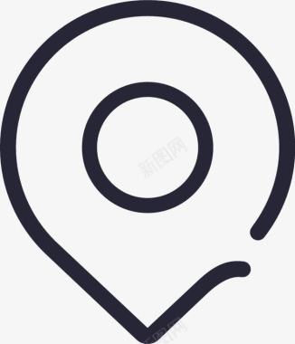 线性图标坐标坐标矢量图图标图标