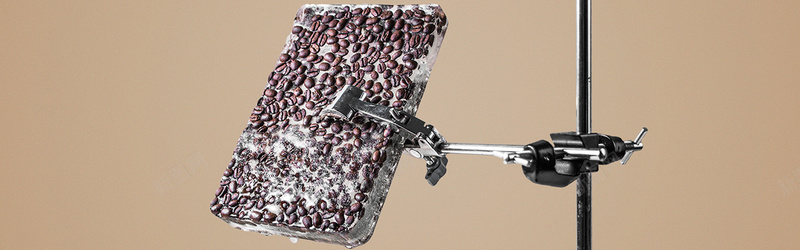 咖啡豆摄影背景图背景