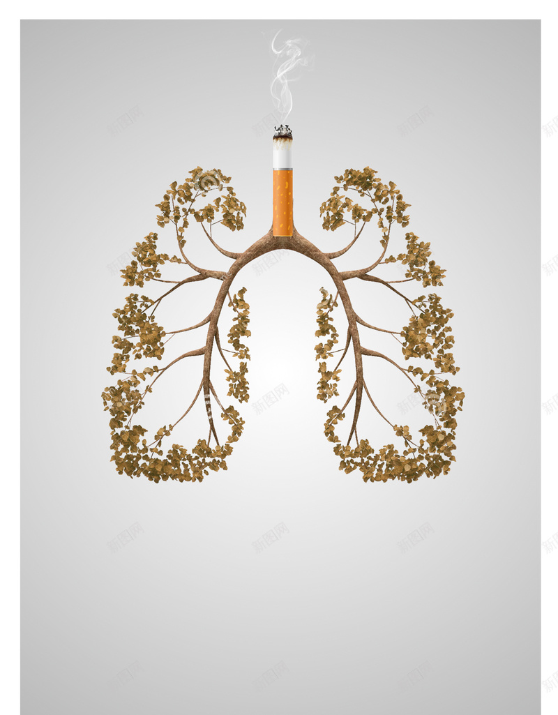 吸烟枯黄的肺世界无烟日公益海报psd设计背景_88icon https://88icon.com 世界 公益 创意 吸烟 无烟日 枯黄的肺 海报 简约 素材 背景