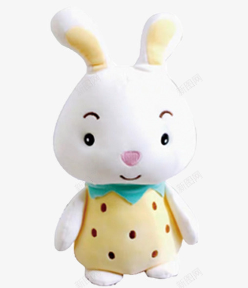 毛绒玩具可爱兔子png免抠素材_88icon https://88icon.com 兔子 可爱 毛绒 玩具