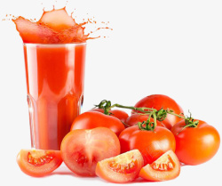 西红柿果汁西红柿番茄果汁高清图片