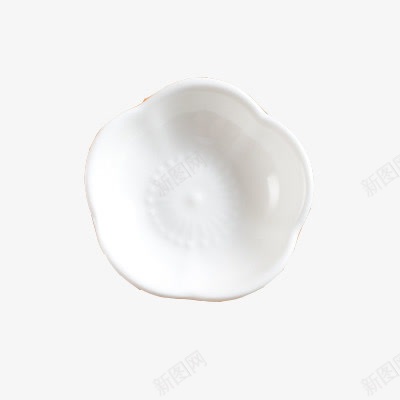 花形白色酱油碟png免抠素材_88icon https://88icon.com 小蝶 清新 白色 花形 酱料盘