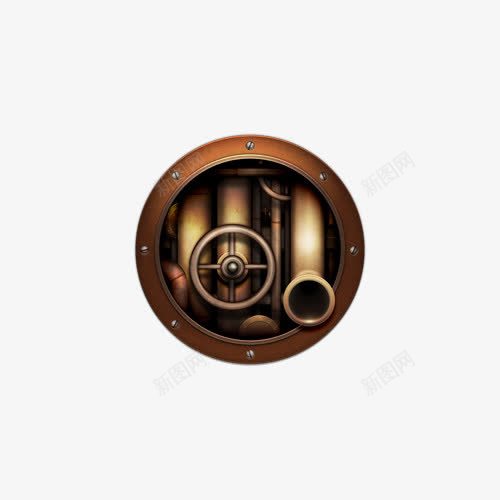 船舶管道png免抠素材_88icon https://88icon.com 卡通 手绘 管道 船舶