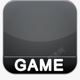 灰色的GAME图标png免抠素材_88icon https://88icon.com game