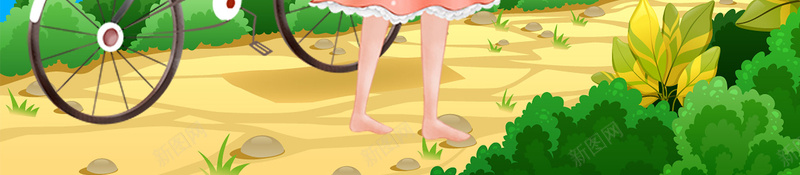 蓝色手绘春天桃花节春季踏青人物背景jpg设计背景_88icon https://88icon.com 桃花节 手绘 春天 春季 蓝色 踏青 赏花背景 花瓣 春游 小女孩