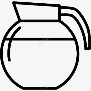 免抠咖啡机咖啡机罐图标图标