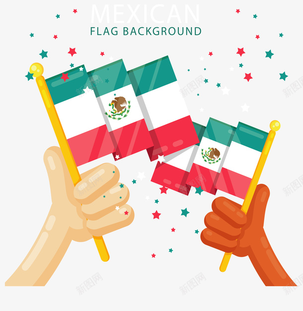 手拿墨西哥小旗海报矢量图ai免抠素材_88icon https://88icon.com Mexico 墨西哥 墨西哥小旗 墨西哥节日 小旗子 手拿小旗 矢量png 矢量图