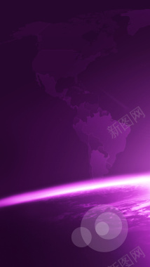紫色光影H5背景背景