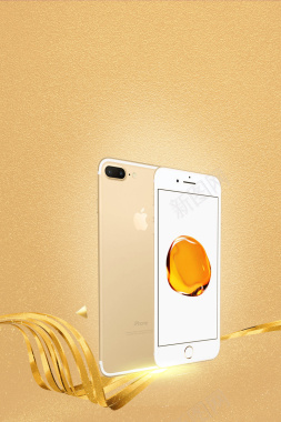 科技质感苹果8广告海报背景psd背景