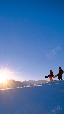 梦幻滑雪H5背景背景