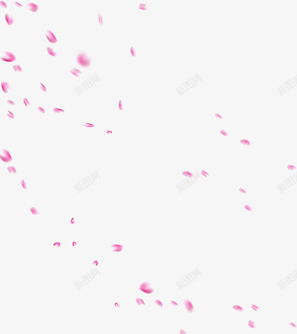 粉红色唯美创意花瓣png免抠素材_88icon https://88icon.com 创意 唯美 简约 粉红色 花瓣