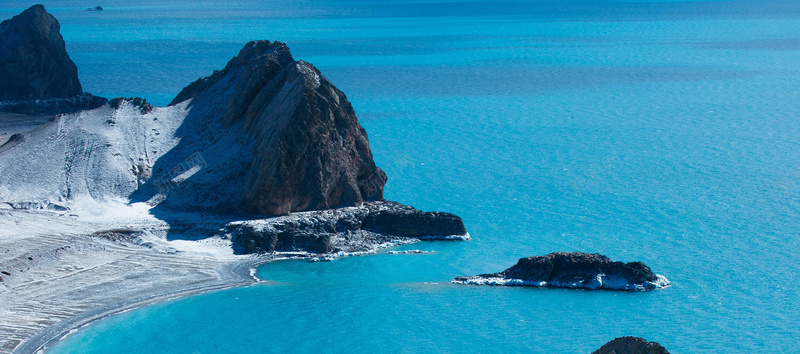 冰川海洋背景背景