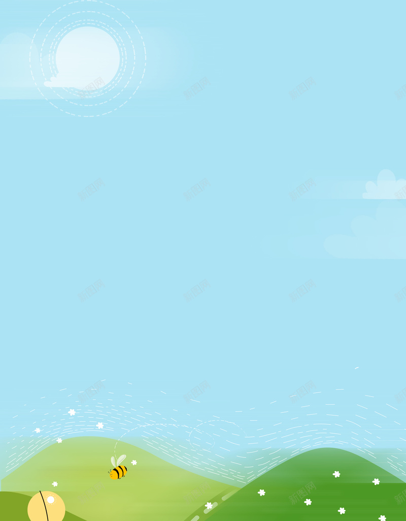 春天风景蓝天白云节气广告海报背景jpg设计背景_88icon https://88icon.com 广告 报背 春天风景 景图 白云 节气 蓝天