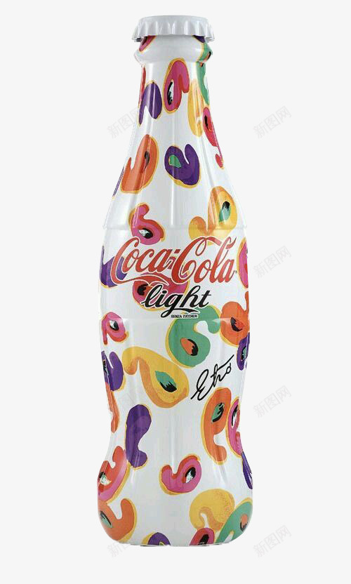 白色可口可乐创意图案瓶子png免抠素材_88icon https://88icon.com 创意 可乐创意图 可口可乐 可口可乐瓶 图案装饰 白色