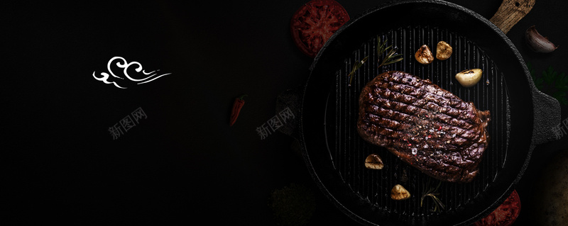 美味牛排简约黑色bannerpsd设计背景_88icon https://88icon.com 活动 牛排 牛排加盟 牛排展板 牛排展架 牛排店 牛排快餐 牛排海报 牛排西餐 西餐 进口牛排