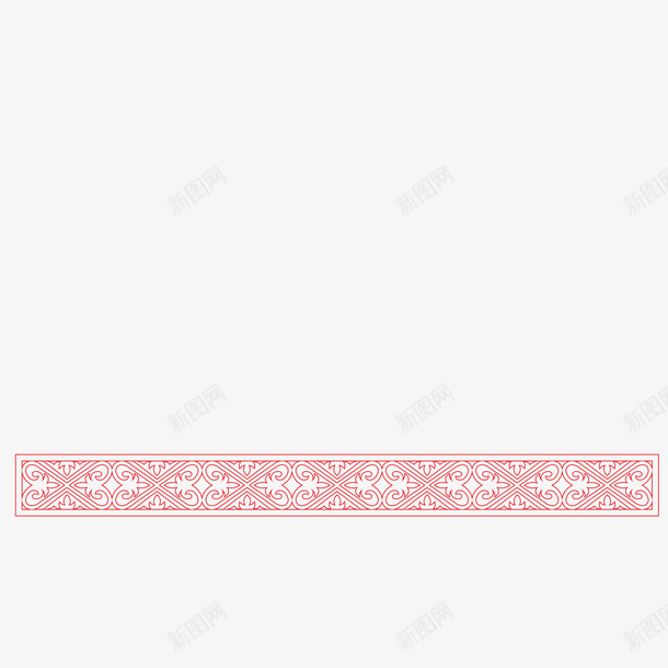 中式边框复古花纹剪纸花纹中国风png免抠素材_88icon https://88icon.com 中国风 中式边框 剪纸花纹 复古花纹