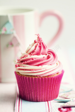 粉色蛋糕摄影背景