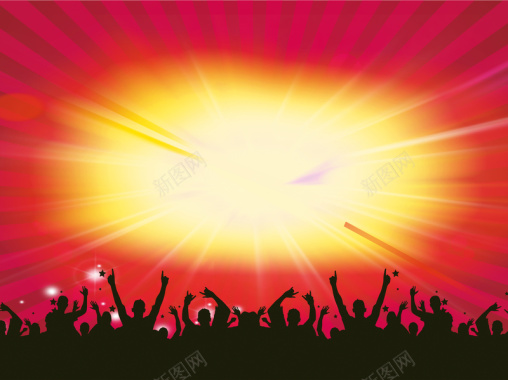 炫酷招商海报背景背景