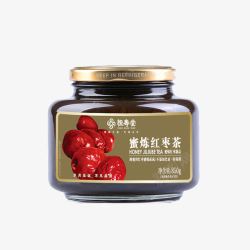 恒寿堂密炼红枣茶素材