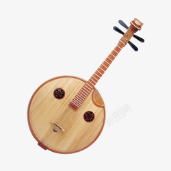 中国民族乐器月琴素材