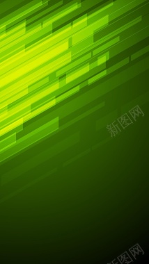 绿色科技光影H5背景背景