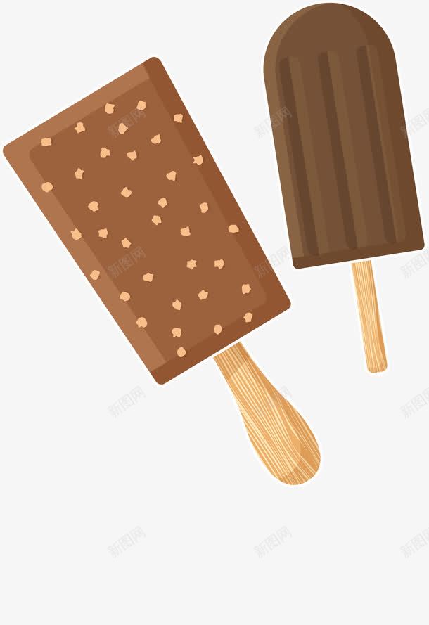 卡通冰棒png免抠素材_88icon https://88icon.com 免抠PNG 冰棒 冰糕 卡通冰棒 巧克力 雪糕