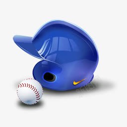 蓝色棒球帽子奥林匹克项目图标图标