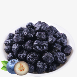 蓝莓新鲜蓝莓蓝莓粒蓝莓籽素材
