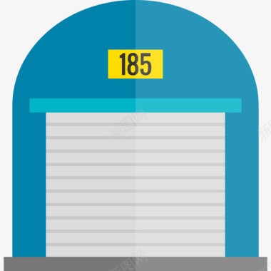 仓库矢量物流仓库185仓库卡通图标图标