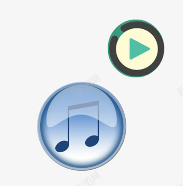 需要音乐来放松音乐播放器图标图标