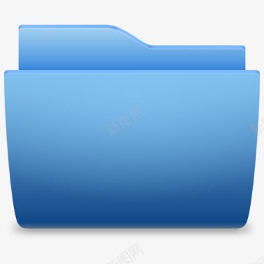 folder文件夹蓝色力弘图标图标