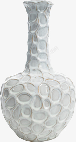 漂亮的白色陶瓷花瓶抠图素材