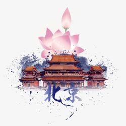 花瓣透明北京北京高清图片