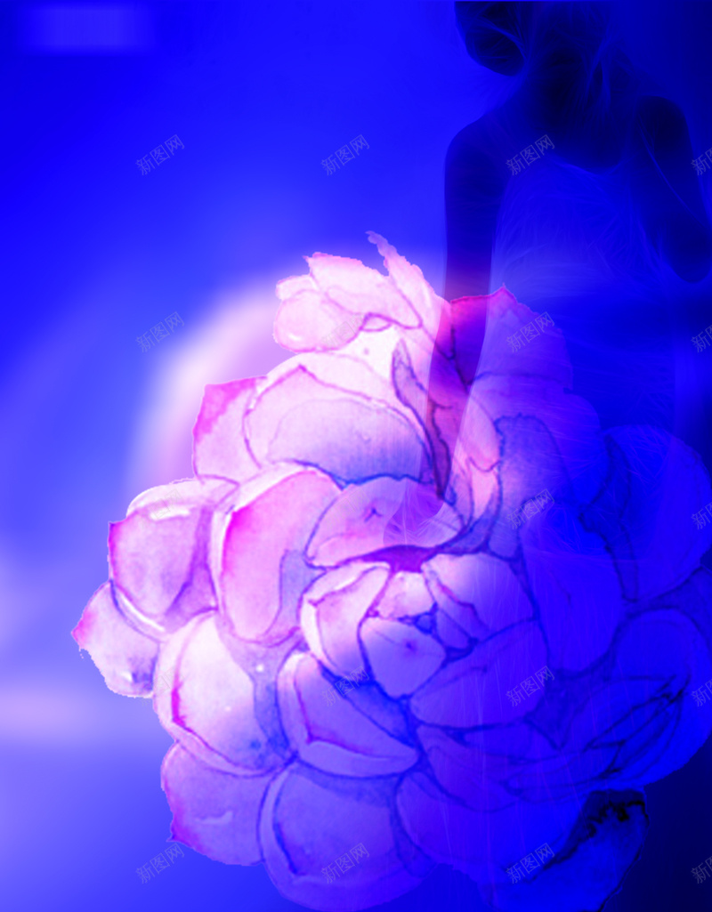 中秋佳节团圆喜庆海报背景psd设计背景_88icon https://88icon.com 中秋 佳节 喜庆 团圆 月饼 海报背景 菊花 蓝色 赏月