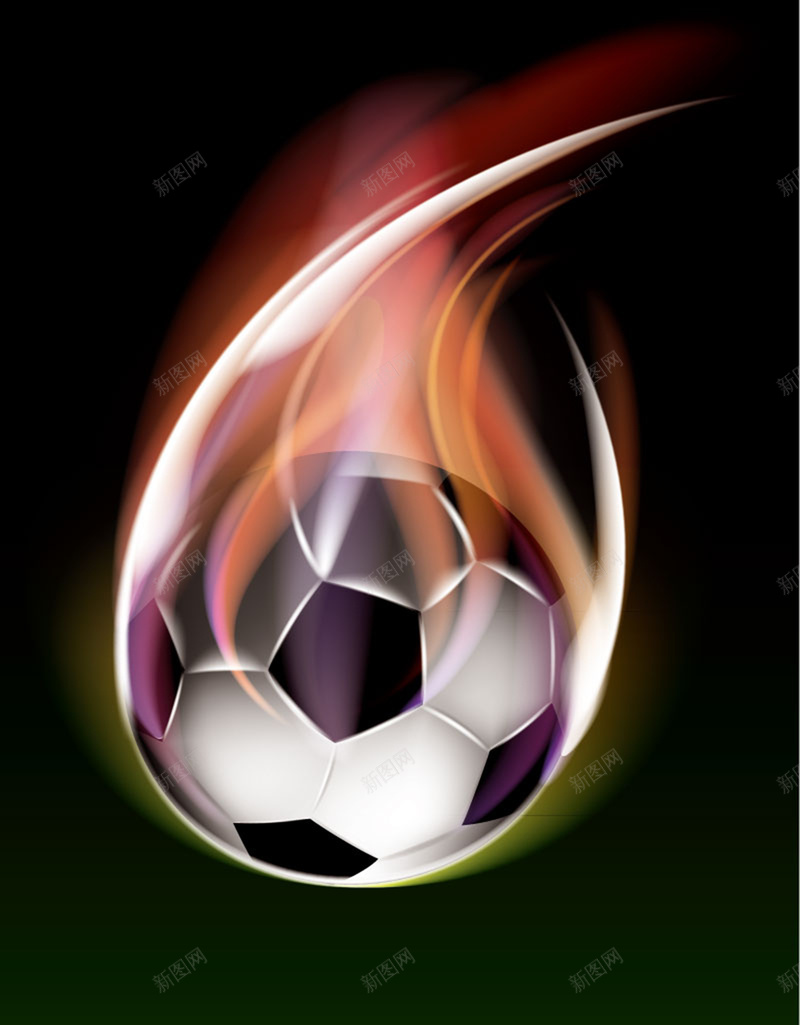 创意火焰足球背景素材jpg设计背景_88icon https://88icon.com 创意素材 背景素材 足球背景 火焰 足球 快乐