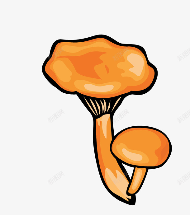 卡通手绘蔬菜装饰海报png免抠素材_88icon https://88icon.com 卡通植物插画 卡通装饰 小清新插画 广告设计 海报设计 美食 蔬菜 蔬菜插画 蘑菇