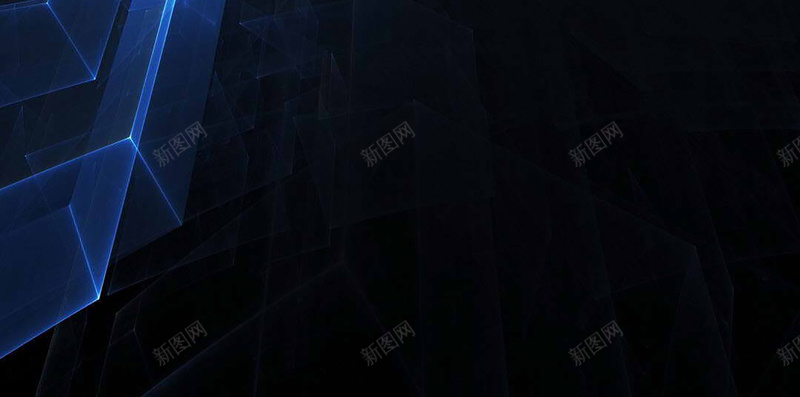蓝色科幻几何图背景jpg设计背景_88icon https://88icon.com 几何 商务 扁平 科幻 科技 蓝色