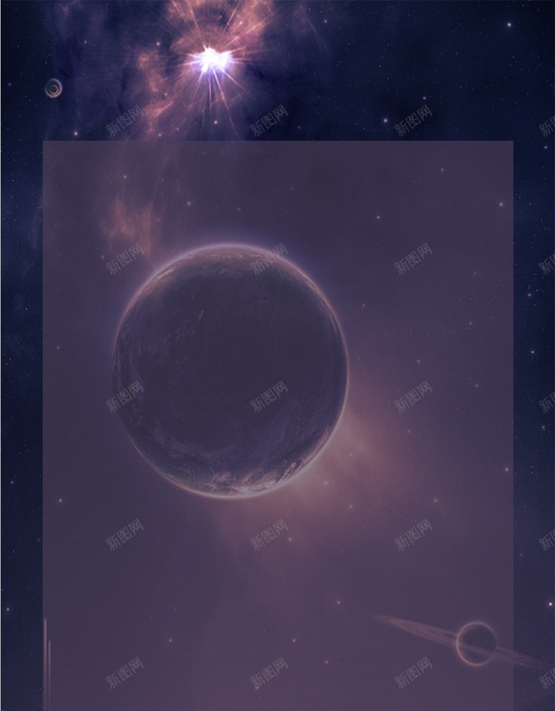 科技星球紫色梦幻背景jpg设计背景_88icon https://88icon.com h5 星球 梦幻 清新 科技 简约 紫色 背景