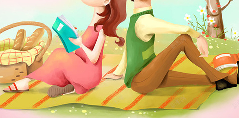 简约520热恋表白节H5背景jpg设计背景_88icon https://88icon.com 520 H5背景素材 全场热恋 夏季 小清新 插画 新品上市 水彩 浪漫 甜蜜 约会