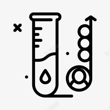 验血验血家谱直系图标图标