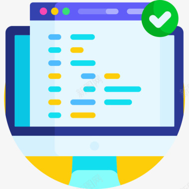 编程语言编码响应式编码扁平56图标图标