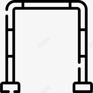 俯卧撑俯卧撑运动器材8直线型图标图标