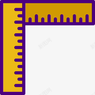 木质尺子素材尺子图案142线颜色图标图标
