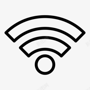 WIFI网络wifi互联网网络图标图标