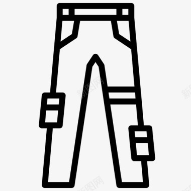 长裤battleroyale4直纹图标图标
