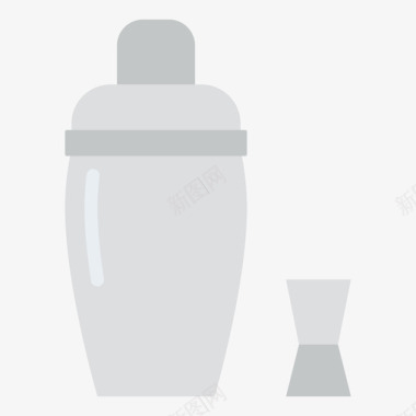 饮料瓶48号饮料瓶平的图标图标
