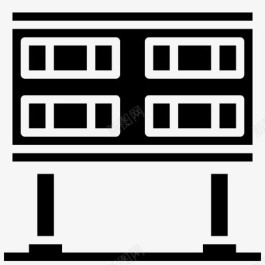 橄榄球记分牌记分牌棒球43分满分图标图标