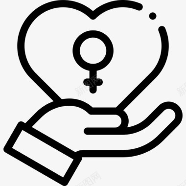 女性象征妇女节36直系图标图标