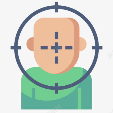 皇家目标皇家6号战斗平坦图标图标